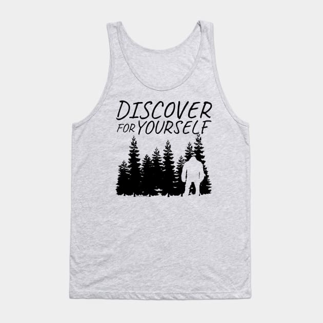 Discover for Yourself Tank Top by Chum Bucket Studios